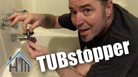 This is important as the insulation foam will stick to the wall to protect your tub from you should have an easy installation guide on how to manage these parts. How to replace a tub stopper, tub stop install. Bathtub ...