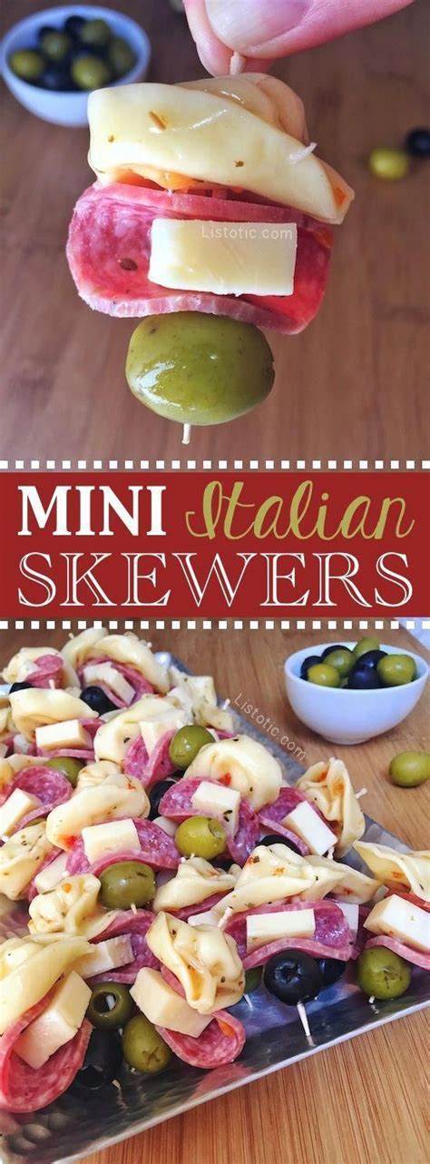 My three favorite make ahead having a few good make ahead appetizer recipes in your arsenal is a really, really wonderful way to take some of them are going to be simple cold appetizers that you assemble and pop in the fridge. Easy Italian tortellini appetizer skewers for a party! A ...