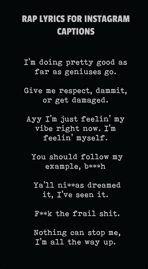 Some days there won't be a song in your heart. Lyrics Instagram Captions | Instagram bio quotes, Witty ...