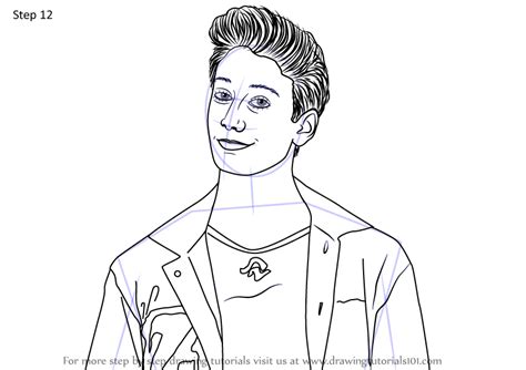 Learn how to draw addison from z o m b i e s z o m b i e s step addison disney zombies movie coloring pages www.drawingtutorials101.com. Learn How to Draw Zed from Z-O-M-B-I-E-S (Z-O-M-B-I-E-S ...