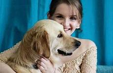 dog girl her school teen service prom dogs matching dresses lacey erin fetching outfits look first life has massive