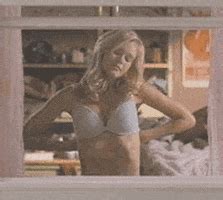 Lovely heather teasing and undressing. Bras GIF - Find & Share on GIPHY