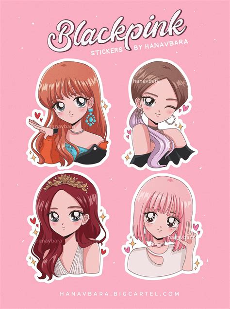 Imagenes de lisa de blackpink en anime. 🌸 on Twitter | Kpop fanart, Dibujos kawaii, Pegatinas bonitas