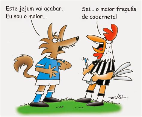 Mesmo com o campo horrível, o clima seco, todo mundo correu, mandamos no jogo dentro de campo. Charges do EDRA: Cruzeiro X Atlético, Hoje, na Semifinal ...