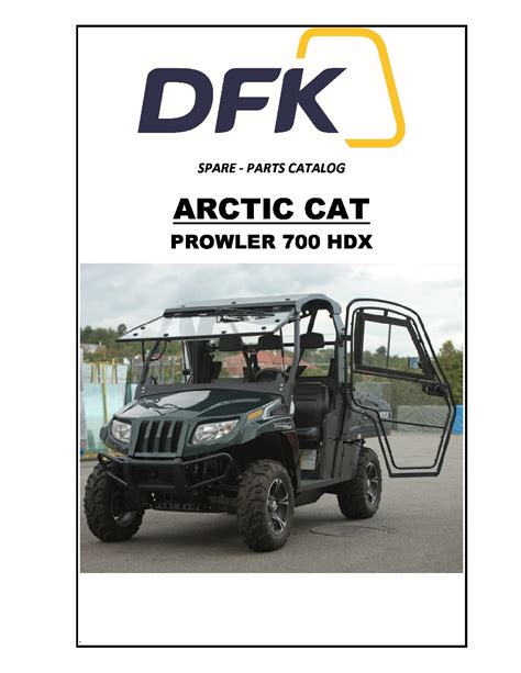 Другие товары arctic cat | товаров: ARCTIC CAT PROWLER 700-1000 CATALOG | Hard Cabs