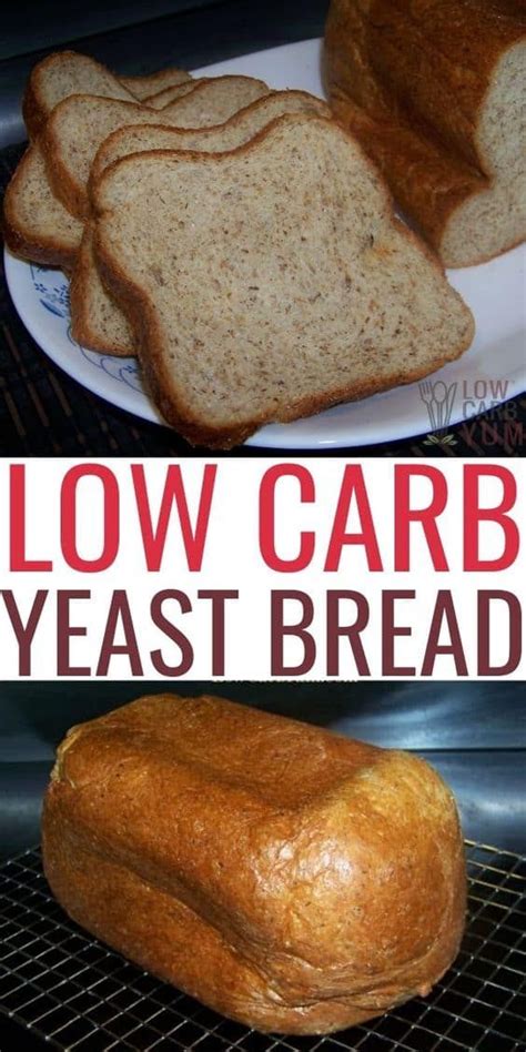 Its texture is a bit more cakey and tender. This low carb bread can be baked in the oven or a bread ...