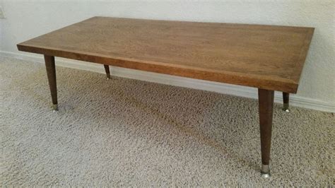 First, this design isn't necessarily my own. Clean simple MCM coffee table with splayed legs. | Coffee ...