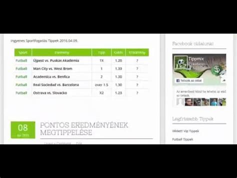 The latest tweets from tippmix tippek (@eredmenyek). Tippmix Tippek Sportfogadáshoz - Tippmix eredmények ...