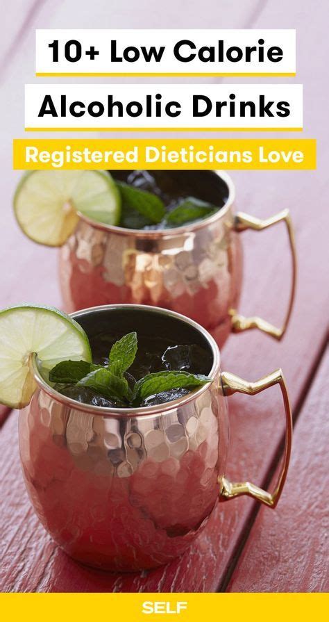 If you're looking to lighten up your favorite boozy sips, try a few of moore's tasty top tips, both at home and at the bar: 14 Low-Calorie Alcoholic Drinks Registered Dietitians Love | Low calorie alcoholic drinks, Low ...