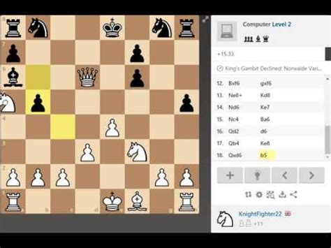 Maybe you would like to learn more about one of these? KnightFighter22 vs Chess.com Computer! (LEVEL 2) - YouTube