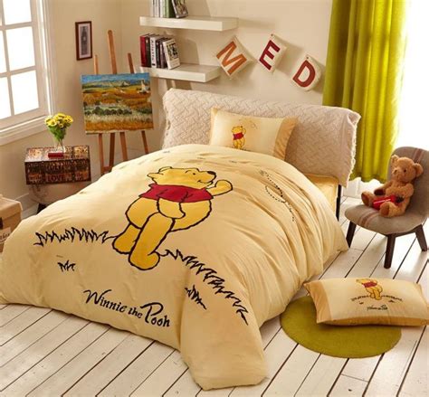Transform your child's bedroom into the hundred acre wood with winnie the pooh and friends eeyore, piglet and tigger. Navajowhite Color Winnie Pooh Bedding Set | EBeddingSets ...