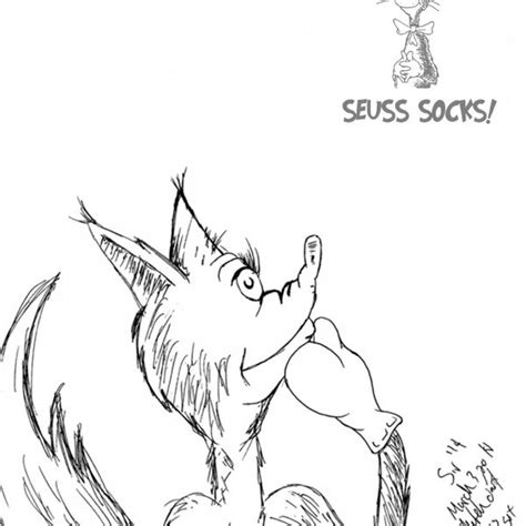 You can download fox in socks coloring page only by clicking on the right and select save to download. Fox in Socks by Dr Seuss Coloring Pages Designer Socks ...