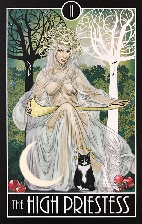 The high priestess tends to meet up with us in wordless spaces so trying to capture her or do her burn the high priestess card to banish infertility or to rid yourself of the influence of backstabbers. Card of the Day - The High Priestess - Friday, March 1, 2019 - Tarot by Cecelia