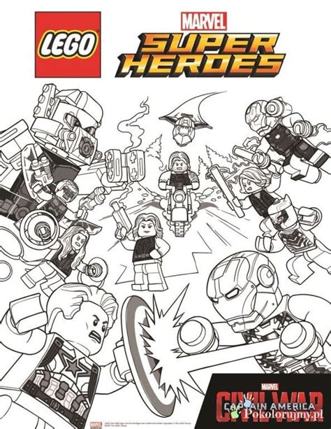 Feb 6 2018 lego marvel heroes online colouring pages. LEGO Marvel Avengers - Kolorowanki dla dzieci ...