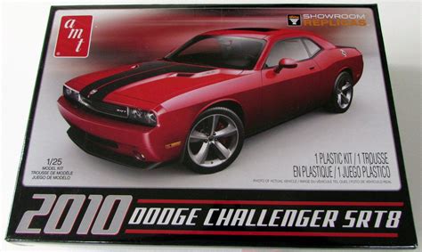 Dodge challenger is the name of three different automobile models marketed by the dodge division of chrysler llc since 1970. 2010 Dodge Challenger SRT8 AMT 688 1/25 New Car Plastic ...