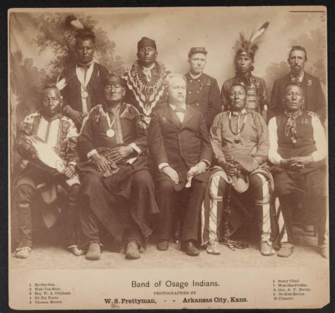 Band of Osage Indians / William S. Prettyman - Gilcrease Museum