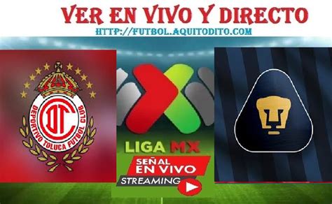 Maybe you would like to learn more about one of these? Toluca vs Pumas EN VIVO EN DIRECTO ONLINE LIVE Jornada 6 ...