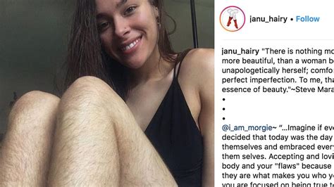 Pan, the greek god of nature, had a strange power. Women Share Photos of Leg and Underarm Hair to Instagram ...