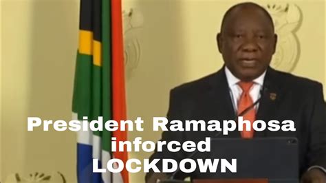 South african president cyril ramaphosa is set to announce tighter lockdown restrictions as the government tries to stem a third wave of coronavirus ramaphosa will address the nation at 8 p.m. SOUTH AFRICAN LOCKDOWN Address by President Ramaphosa ...