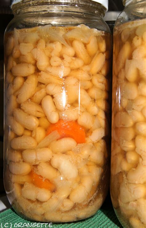 Égouttez les haricots cuits en conservant l'eau de cuisson. Haricots au lard et saucisse de Morteau en conserve - Fleurs d'Orangette