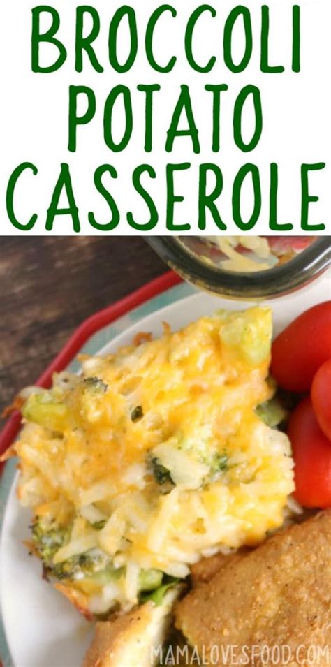 This creamy potato and ham casserole is packed with a variety of vegetables and will please the whole family. Broccoli Cheese Potato Casserole in 2020 | Potatoe ...