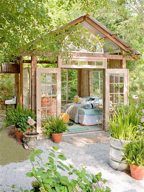 See more ideas about backyard, yard, outdoor gardens. Women Are Creating She-Sheds, A Female Alternative To Man ...