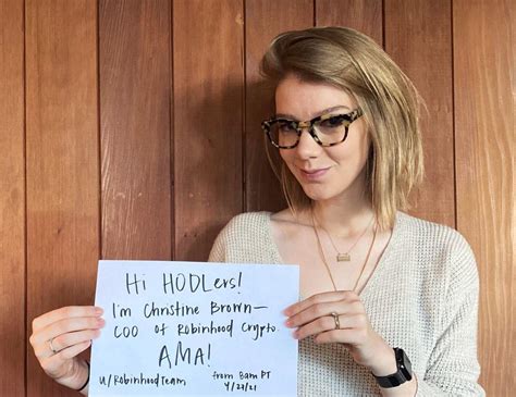 Since crypto currencies are open to speculations, mostly used for illegal deads, and far from state auditing and supervision; Robinhood's Crypto COO Christine Brown Just Did a Reddit AMA