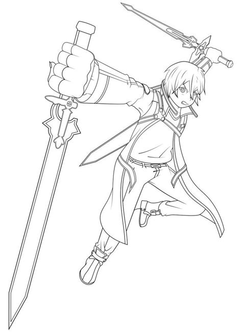 Maybe you would like to learn more about one of these? Sword Art Online Coloring Pages - Coloring Home