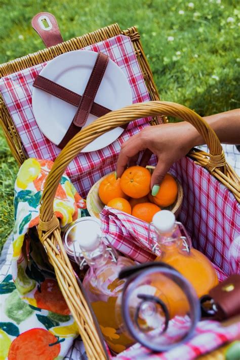 Here are some examples of carrying case picnic sets, with some of the manufacturers edited but still flowery descriptions, to give you some idea of what these look like. How to have a perfect springtime/ summertime picnic ...