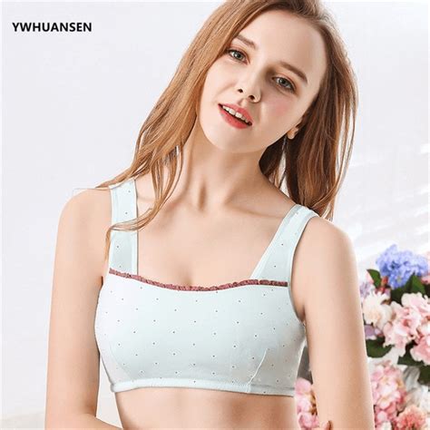 We offer fashion and quality at the best price in a more sustainable way. Lovely Bowknot Young Girl First Training Bra Teenage Sport ...