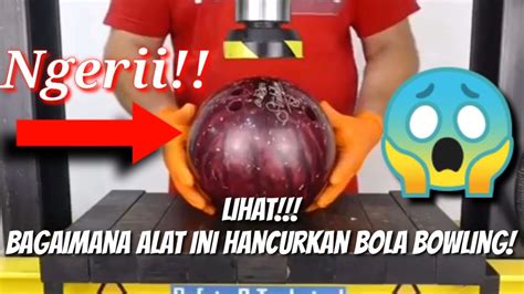 Memegang bola bowling dengan tepat; BIKIN MERINDING! LIHAT BAGAIMANA CARA KERJA ALAT INI ...