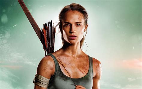 Wallpaper Lara Croft, Tomb Raider, Alicia Vikander, 4k, Movies #17147
