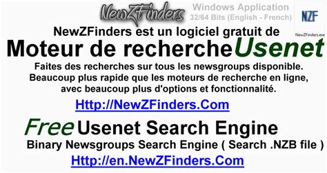 NewZFinders - Usenet search engine software, newsgroup search engine, search files .NZB, search ...