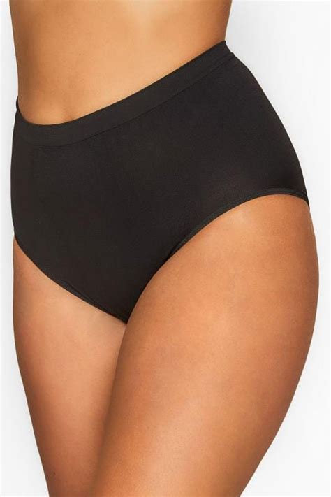 Prima donna, marque de lingerie de luxe féminine : Culotte Gainante Sans Couture Noir | Yours Clothing