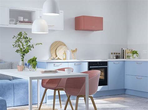 Memilih cat tembok bukanlah perkara mudah. Idea Dapur Warna Warni Ini Untuk Ruang Dapur Yang Lebih Ceria | Desainrumahid.com