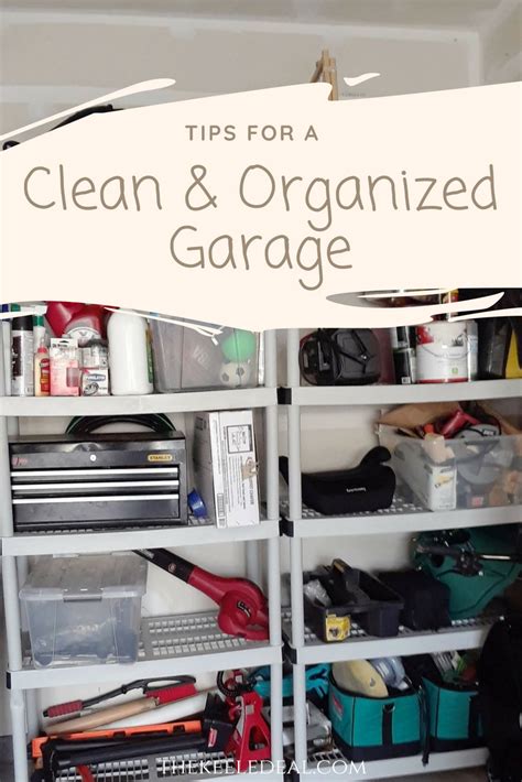 I liked the system we used in this project because the shelves and bins are portable. Tips for Cleaning and Organizing the Garage | Organization ...