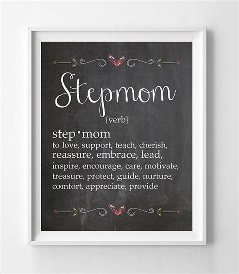 Explore these thoughtful gift ideas and be inspired! Gift for Stepmom - INSTANT Download - Stepmother Art Print ...