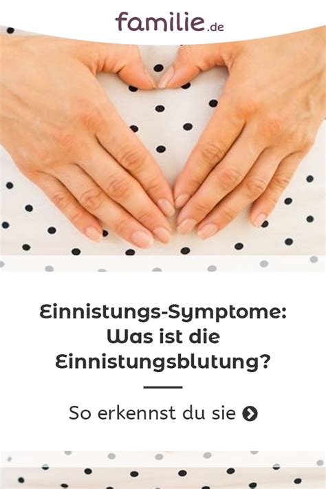 Wann die einnistungsblutung frühestens stattfindet, wie stark & lang sie sein kann und welche farbe die blutung die einnistungsblutung wird oft mit der periode verwechselt. Einnistungs-Symptome oder nur Periode? | familie.de ...