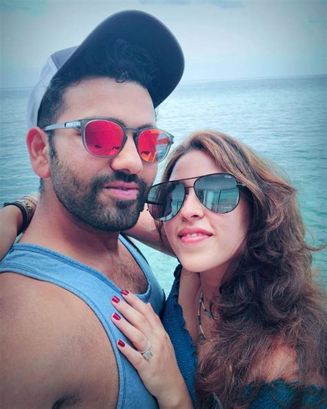 Some people don't know that she was his friend and then become her manager and soon they tied the knot and become soulmates. Rohit Sharma Wife | 10 Mesmerizing Pictures | Reviewit.pk