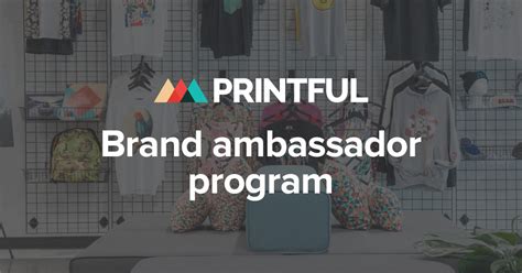 Create an attractive program by setting a competitive compensation. Become our Brand Ambassador on Instagram | Printful