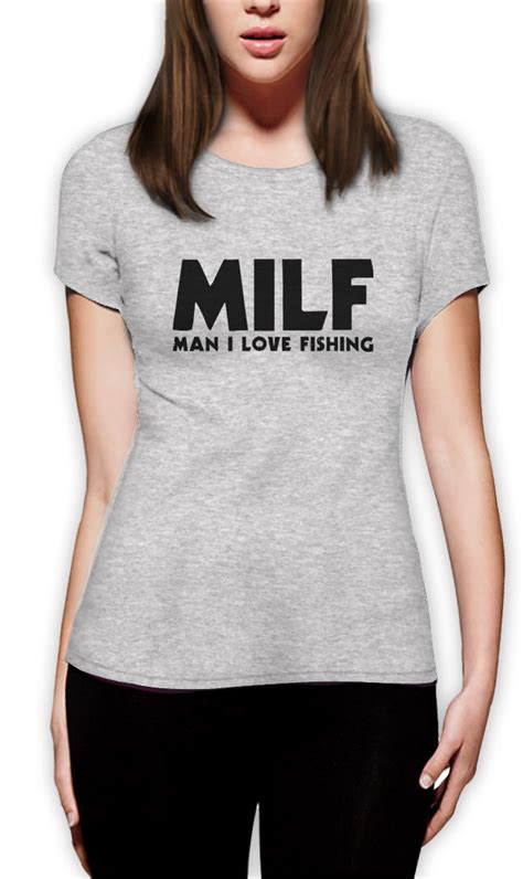 Enjoy our hd porno videos on any device of your choosing! MILF Man I Love Fishing Women T-Shirt Fish Hunting Father ...