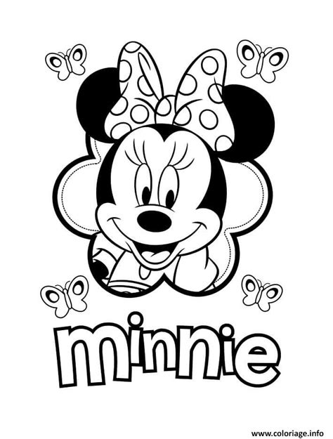 Coloriage A Imprimer Mickey Et Minnie Bebe