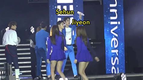 Relive the best moments in our event photos here! HunJi Sehun (EXO) Likes Jiyeon (T-ara)? [Dream concert ...