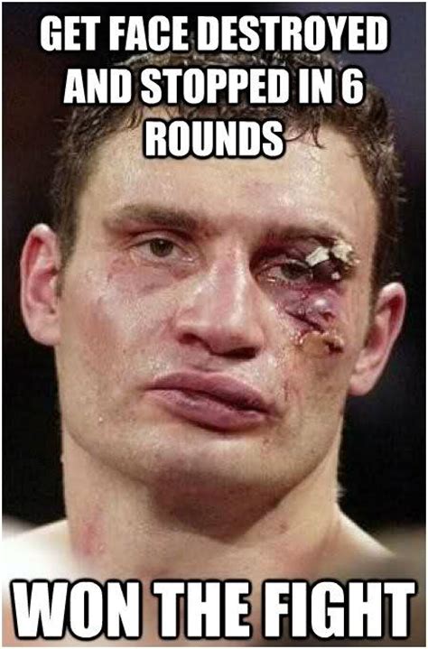 #boxing #mma #boxing meme #meme #wladmimr klitchsko. 18 Boxing Memes That Will Surely Get You A Laugh ...