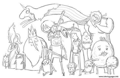 Find high quality rainicorn coloring page, all coloring page images can be downloaded for. Printable Adventure Time S7456 Coloring Pages Printable