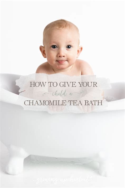Apigenin works on brain receptors to induce sleepiness (gupta et al., 2010), making it perfect for a relaxing bath. How To Give Your Child A Chamomile Tea Bath | Growing Up ...