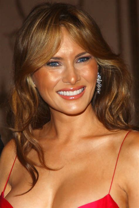 Melania trump, who is unapologetically coiffed to the nines and is often underestimated, is melania trump is the statuesque, bronzed, and stunning better half to the 45th president of the united states. Melania Trump, Before and After - Beautyeditor