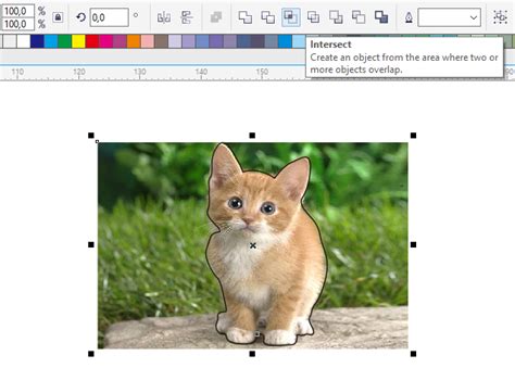 Powerclip >> lihat crop tool knife eraser shape tool lens trim intersect. Cara Memotong Gambar di Corel Draw, Tutorial Lengkap dan ...