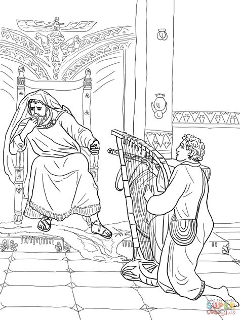 Free printable coloring pages of king david and king solomon. King Saul Coloring Page - Coloring Home
