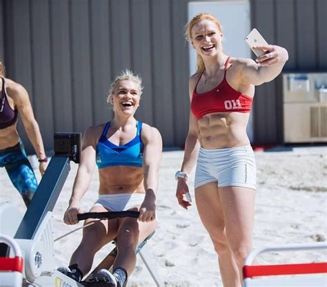 The crossfit games have been held every summer since 2007. Katrin Tanja Davidsdottir & Annie Thorisdottir.